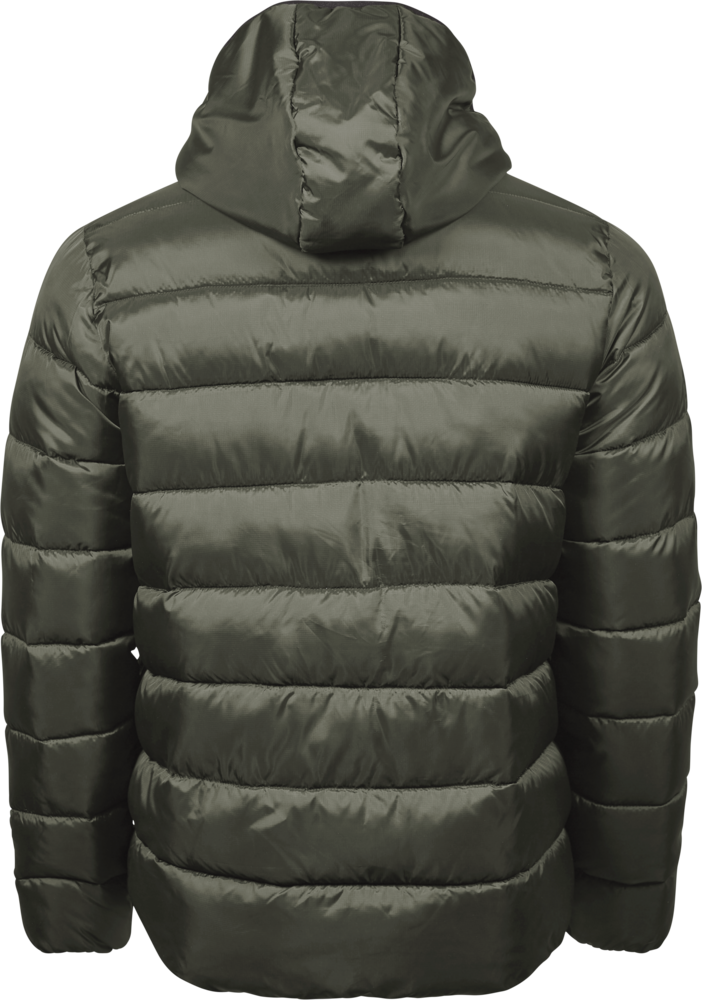 Light hætte jakke - Grøn - STYLE 9646 - Modekompagniet.dk