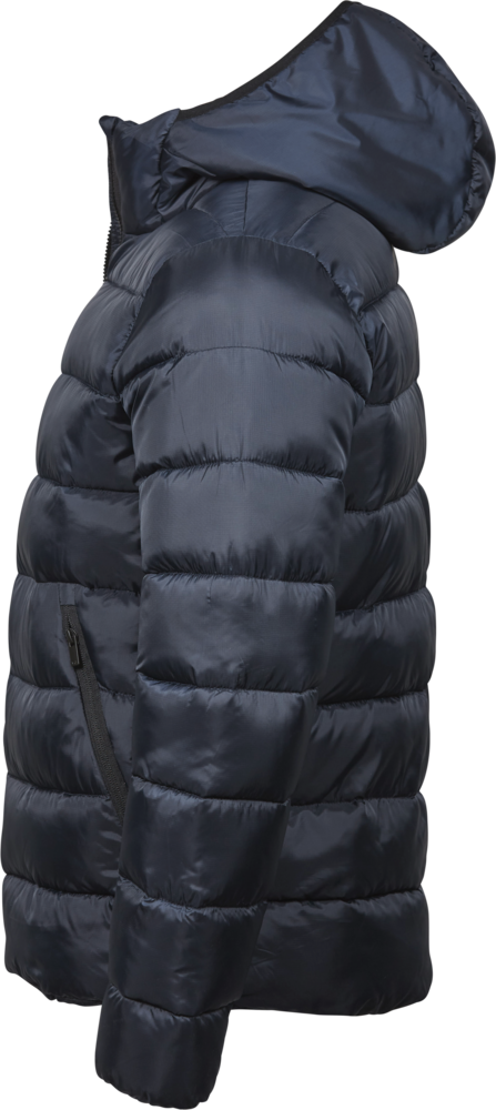 Light hætte jakke - Navy - STYLE 9646 - Modekompagniet.dk