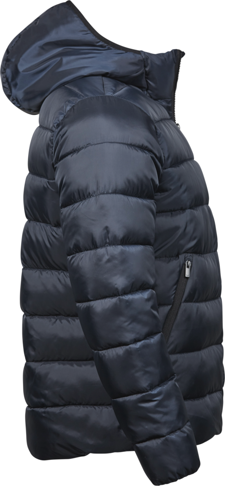 Light hætte jakke - Navy - STYLE 9646 - Modekompagniet.dk