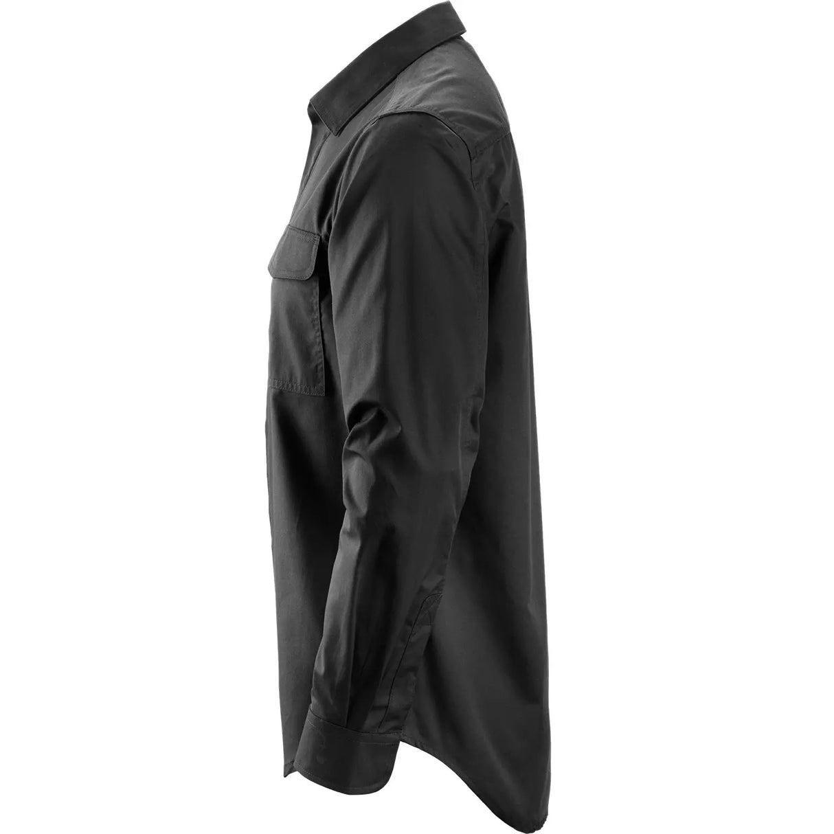 Snickers 8510 service skjorte, Sort - Modekompagniet.dk