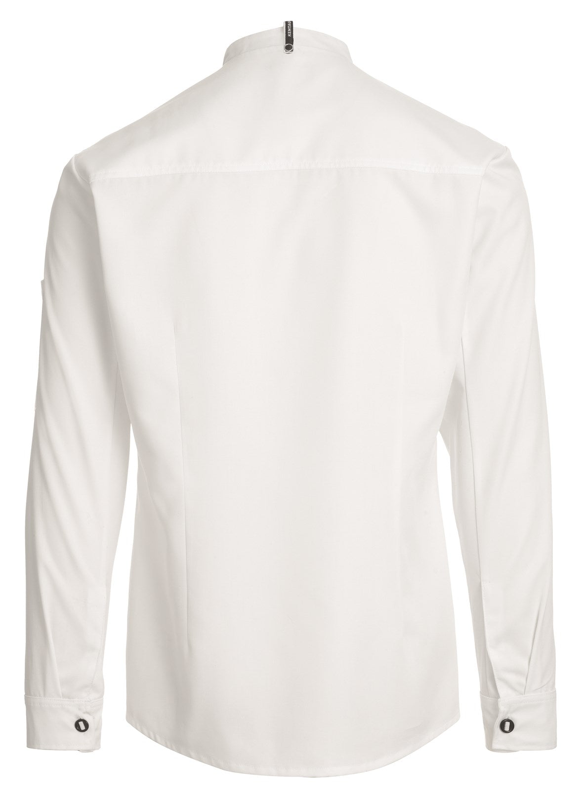 KOKKE-/SERVICEJAKKE LANG ARM - Herre/ dame - Hvid - 23515 - Modekompagniet.dk