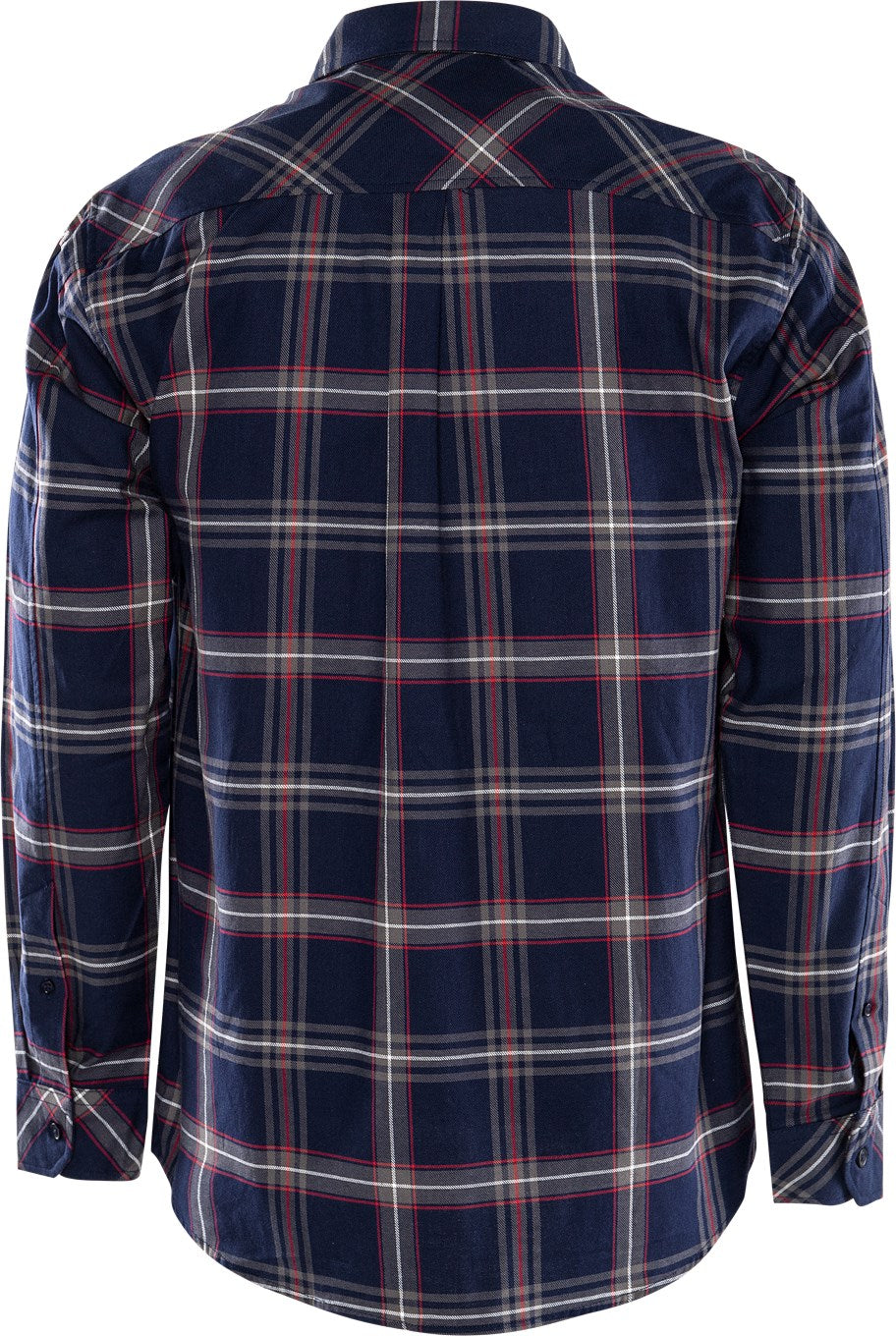 FLANNEL SKJORTE - Navy 7421 - Modekompagniet.dk