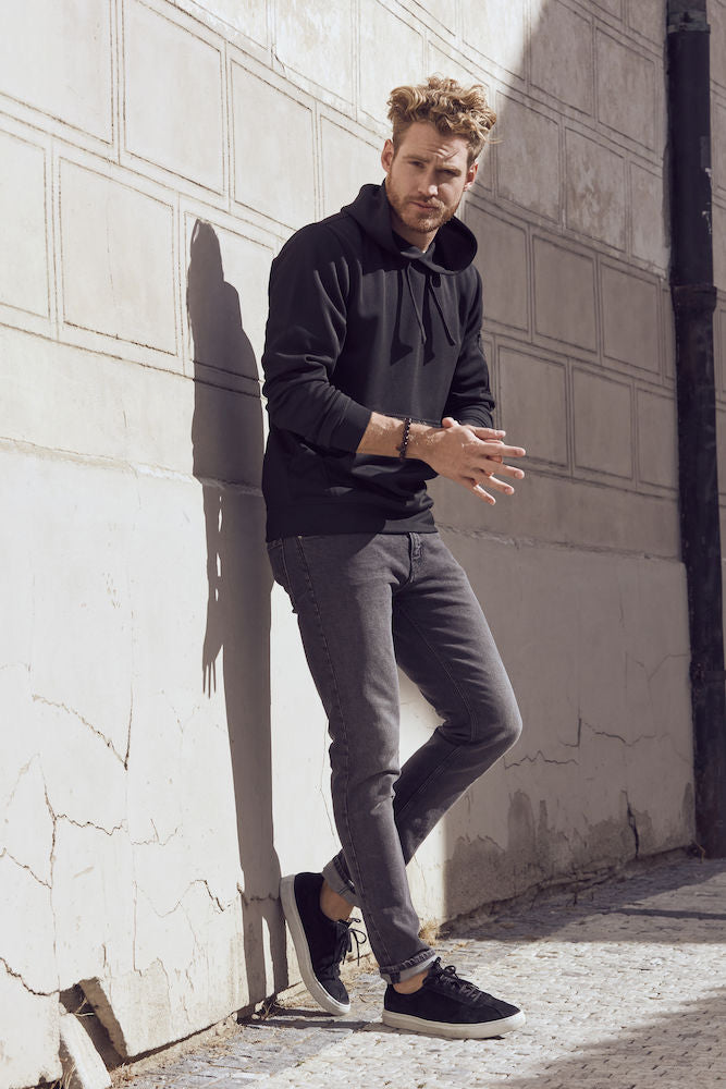 Basic Active Hoody - Sort - Clique 021011 - Modekompagniet.dk