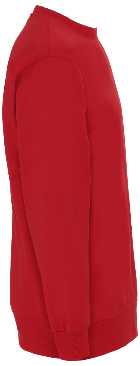 Basic Sweatshirt - Rød - Modekompagniet.dk