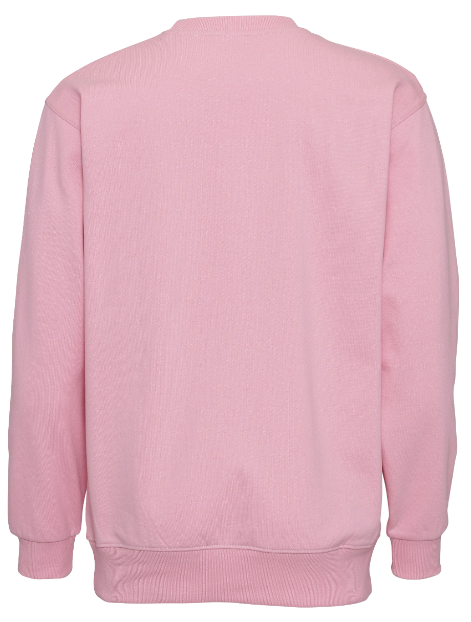 Basic Sweatshirt - Laksefarvet - Modekompagniet.dk