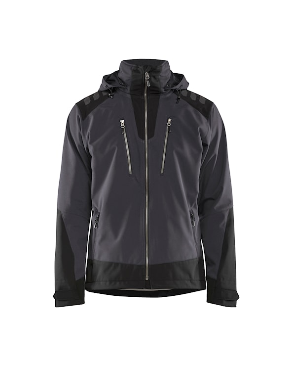 Allround og fleksibel softshell jakke - Herre - Grå - 474925139956 - Modekompagniet.dk