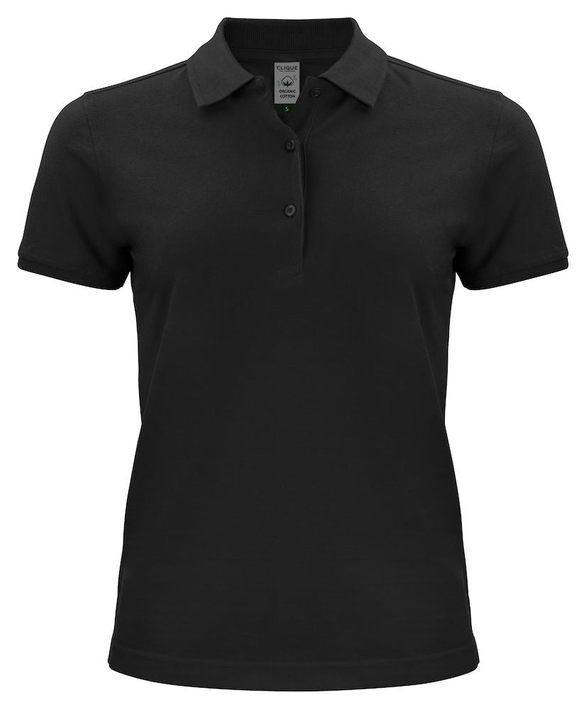 Classic OC Polo - Kvinder - Sort - Clique 028265 - Modekompagniet.dk