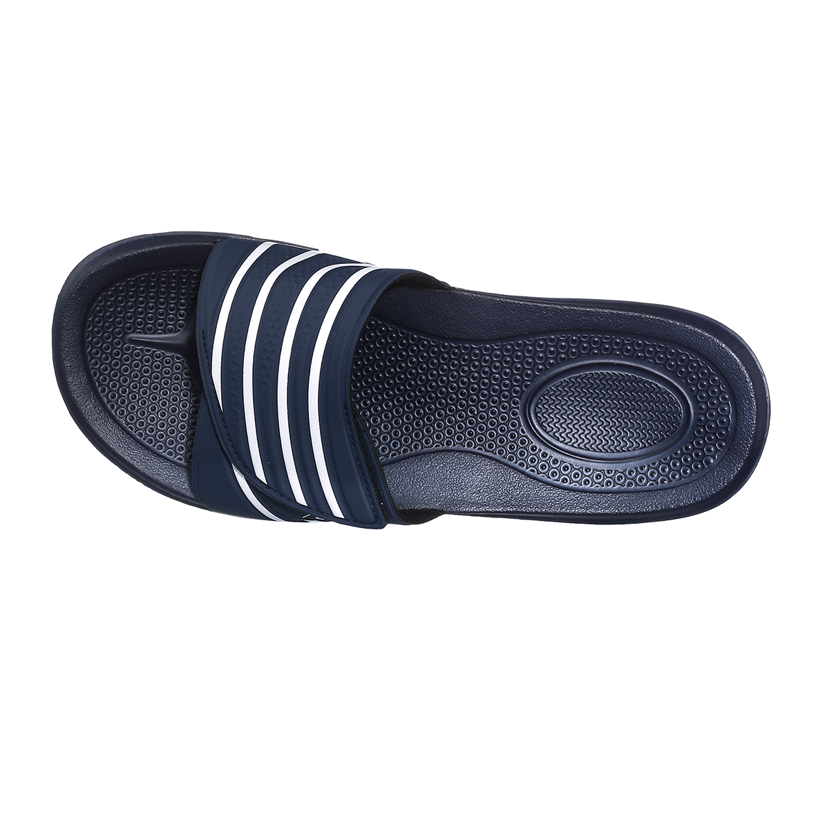 Komfortabel badesandal med velcrolukning - Bjerregaard footwear - Modekompagniet.dk