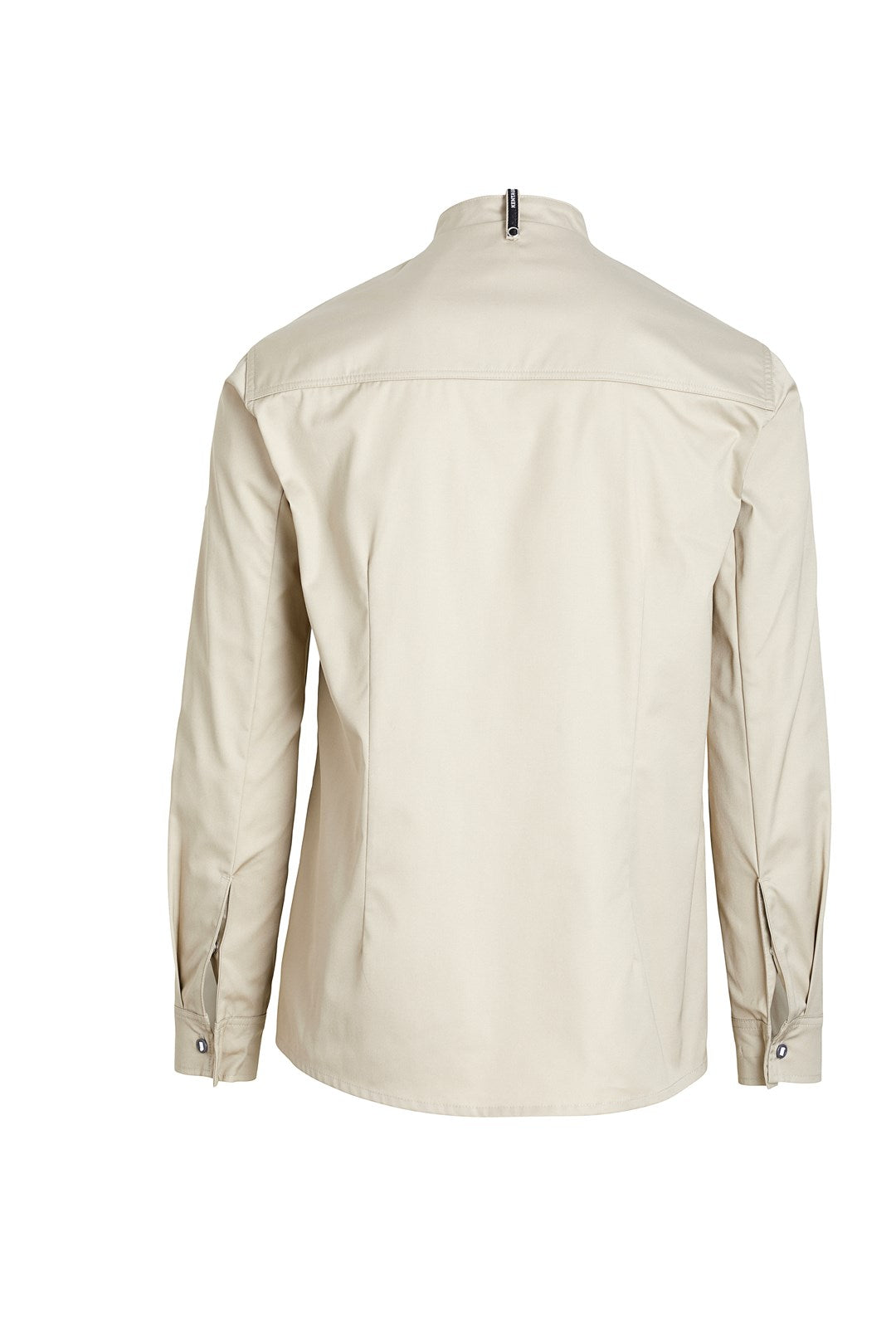 KOKKE-/SERVICEJAKKE LANG ARM - Herre/ dame - Sand - 23515 - Modekompagniet.dk