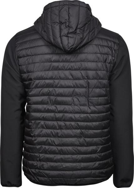 Hooded crossover jakke - Style 9628 - Modekompagniet.dk