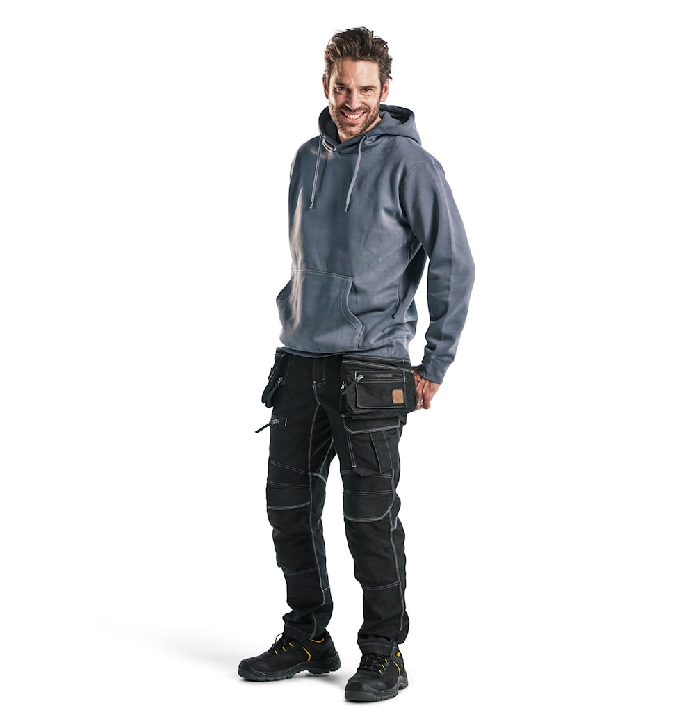 Hættetrøje, Grå - Blåkläder 3396-1048-9400