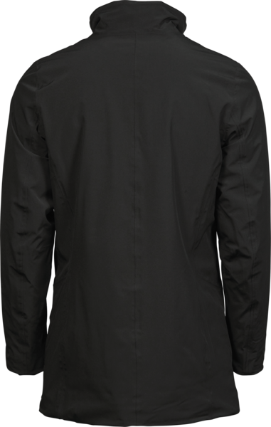 All weather parka - Sort - Style 9608 - Modekompagniet.dk