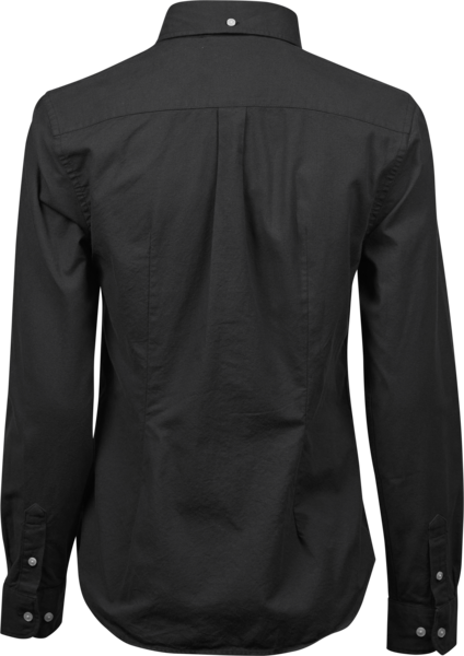 Perfect oxford shirt - Dame - Sort - Style 4001 - Modekompagniet.dk