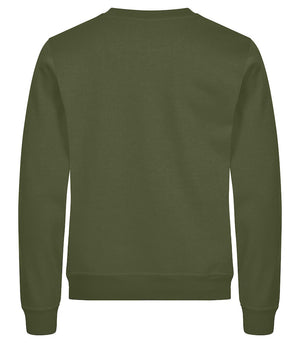 Miami Roundneck sweatshirt, Unisex,  Mili. Grøn - CLIQUE 0201030 - 71