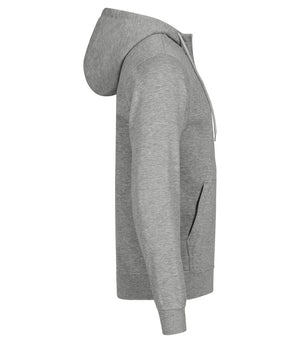 Hættetrøje med lynlås, Unisex, Gråmel - CLIQUE 0201034 - 95