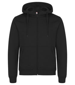 Hættetrøje med lynlås, Unisex, Sort - CLIQUE 0201034 - 99