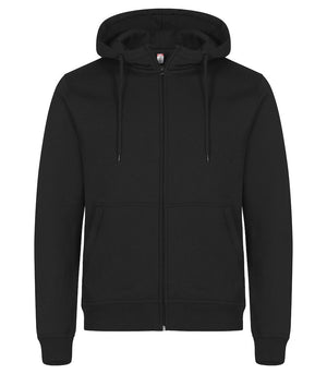 Hættetrøje med lynlås, Unisex, Sort - CLIQUE 0201034 - 99