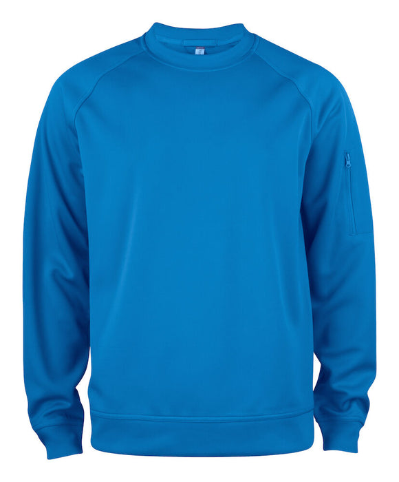 Active Sweatshirt Polyester - Unisex - Blue - Clique 021010