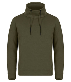 Sweatshirt med høj krave, Herre, Fog Green - CLIQUE 021022 - 75