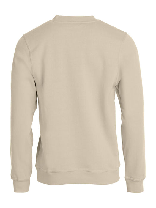 Basic Sweatshirt/Crewneck, Beige, Unisex - Clique 021030