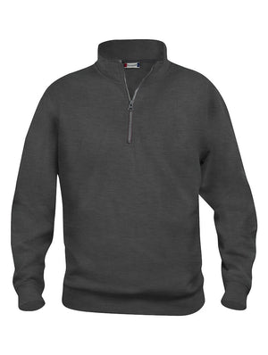 Basic Half Zip - Unisex- Antracit Melange - Clique 021033