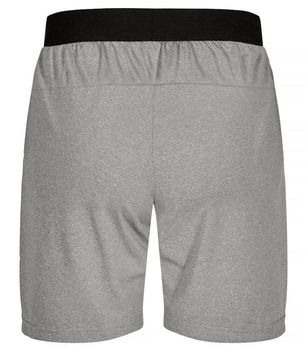 Basic Active Shorts, Grey Melange - Clique 022053