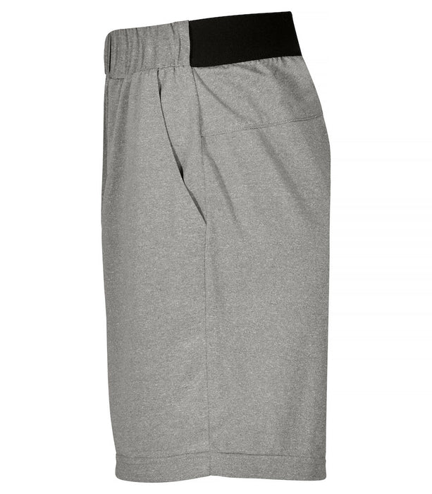Basic Active Shorts, Grey Melange - Clique 022053