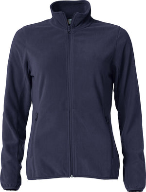 Basic Micro Fleece Jacket - Dame  - Navy - Clique 023915