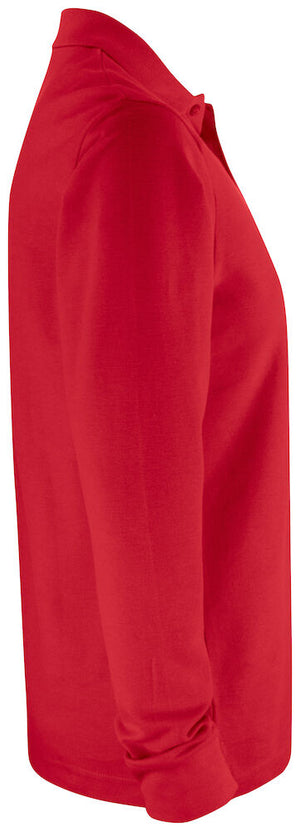 Basic Polo Pocket Langærmet, Herre, Rød - CLIQUE 028235 - 35