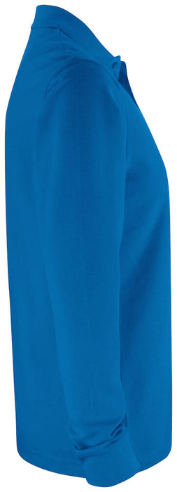 Basic Polo Pocket L/S, Herre, Royal Blue - CLIQUE 028235 - 55