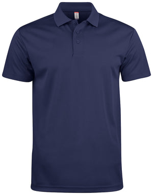 Basic Active polo T-shirt, Dark navy - CLIQUE 028254
