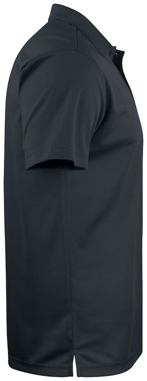 Basic Active polo T-shirt, Sort - CLIQUE 028254