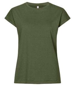 Dame Fashion Top, Oliven - Clique 029005