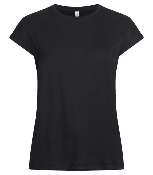 Fashion T-shirt - Dame - Sort - Clique 029005