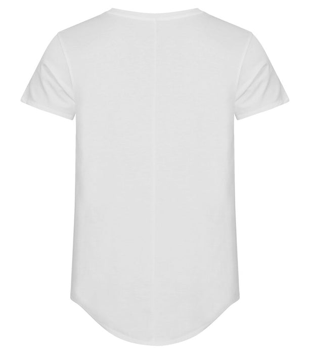 Ekstra længde i ryggen T-shirt - Brooklyn, Herre, White CLIQUE 029006 - 00