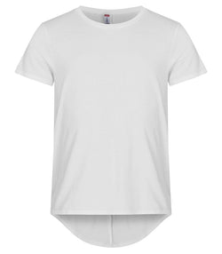 Ekstra længde i ryggen T-shirt - Brooklyn, Herre, Hvid CLIQUE 029006 - 00
