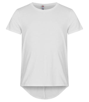 Ekstra længde i ryggen T-shirt - Brooklyn, Herre, Hvid CLIQUE 029006 - 00