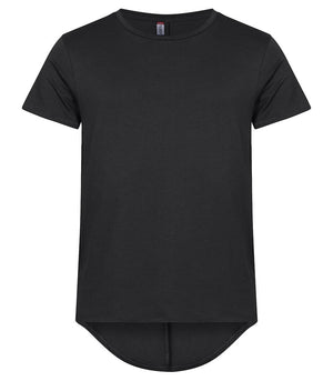 Ekstra længde i ryggen T-shirt - Brooklyn, Herre, Sort CLIQUE 029006 - 99