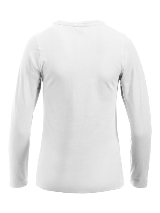 Carolina Langærmet T-shirt, Hvid - Dame - Clique 029319