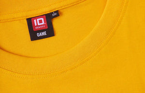 Premium Kvalitet Herre T-shirt – 100% Bomuld, Rund Hals, Gul - 0500