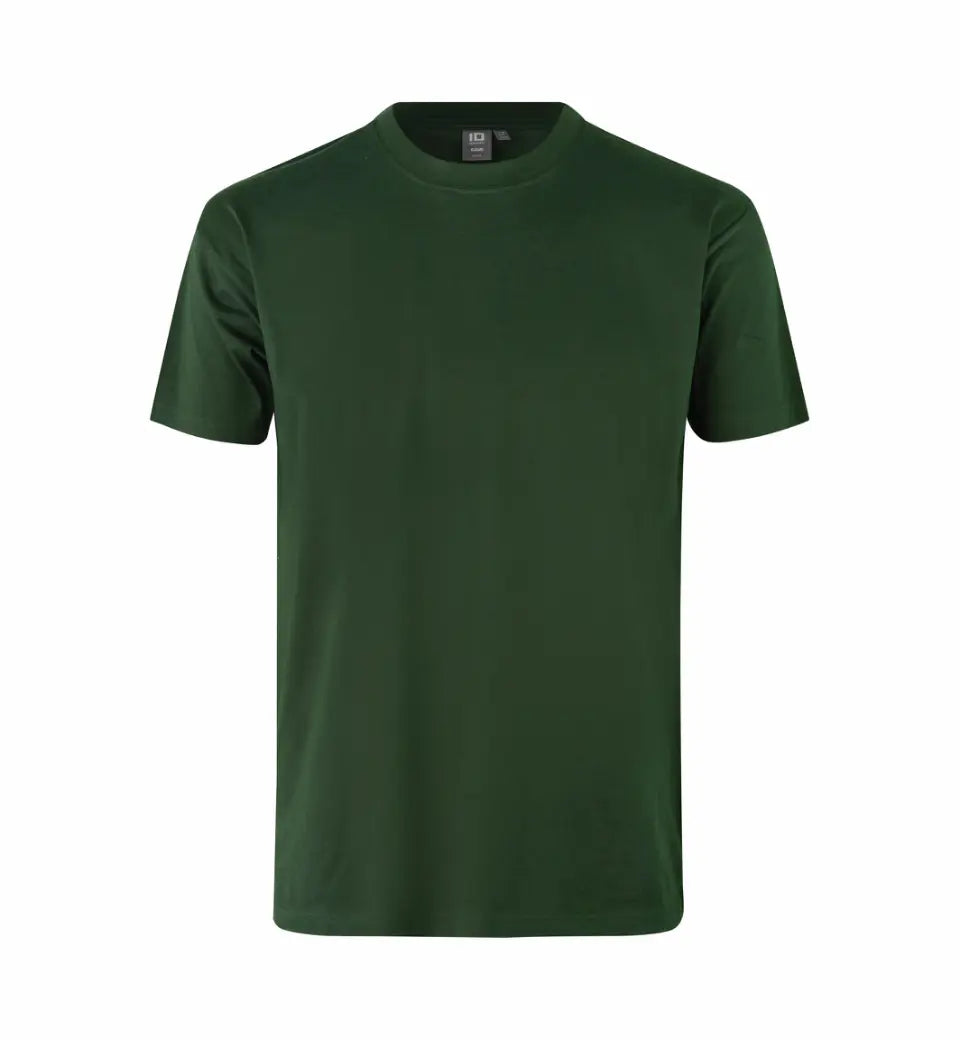 Premium Kvalitet Herre T-shirt – 100% Bomuld, Rund Hals, Flaskegrøn - 0500