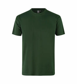 Premium Kvalitet Herre T-shirt – 100% Bomuld, Rund Hals, Flaskegrøn - 0500