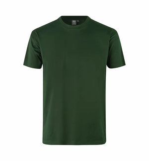 Premium Kvalitet Herre T-shirt – 100% Bomuld, Rund Hals, Flaskegrøn - 0500