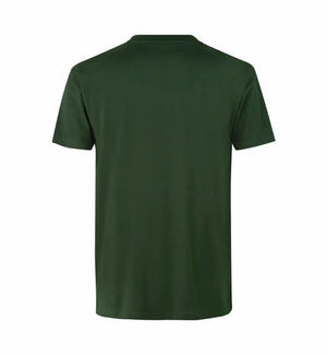 Premium Kvalitet Herre T-shirt – 100% Bomuld, Rund Hals, Flaskegrøn - 0500