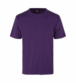 Premium Kvalitet Herre T-shirt – 100% Bomuld, Rund Hals, Lilla - 0500
