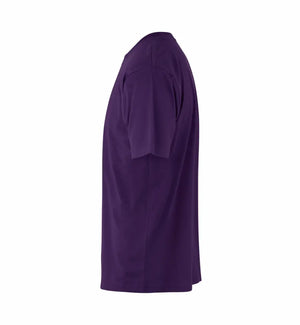 Premium Kvalitet Herre T-shirt – 100% Bomuld, Rund Hals, Lilla - 0500