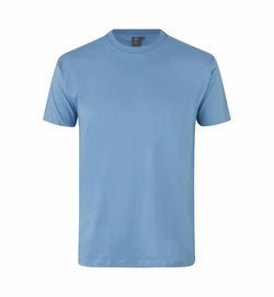 Premium Kvalitet Herre T-shirt – 100% Bomuld, Rund Hals, Lyseblå - 0500