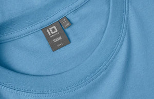 Premium Kvalitet Herre T-shirt – 100% Bomuld, Rund Hals, Lyseblå - 0500