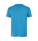 Tætsiddende Herre T-shirt 100% Bomuld, OEKO-TEX® Certificeret, Turkis - 0502