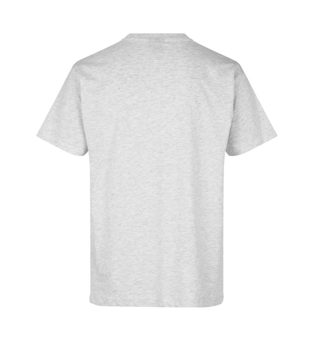 T-TIME T-shirt 100% bomuld  - Snow melange - ID 0510